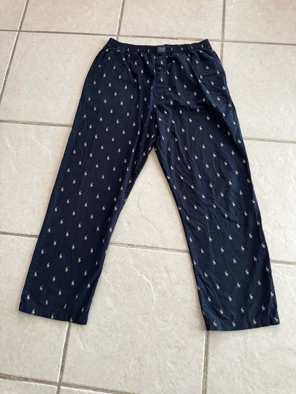 Polo Ralph Lauren Men's Print Cotton Sleepwear Pajama Pants